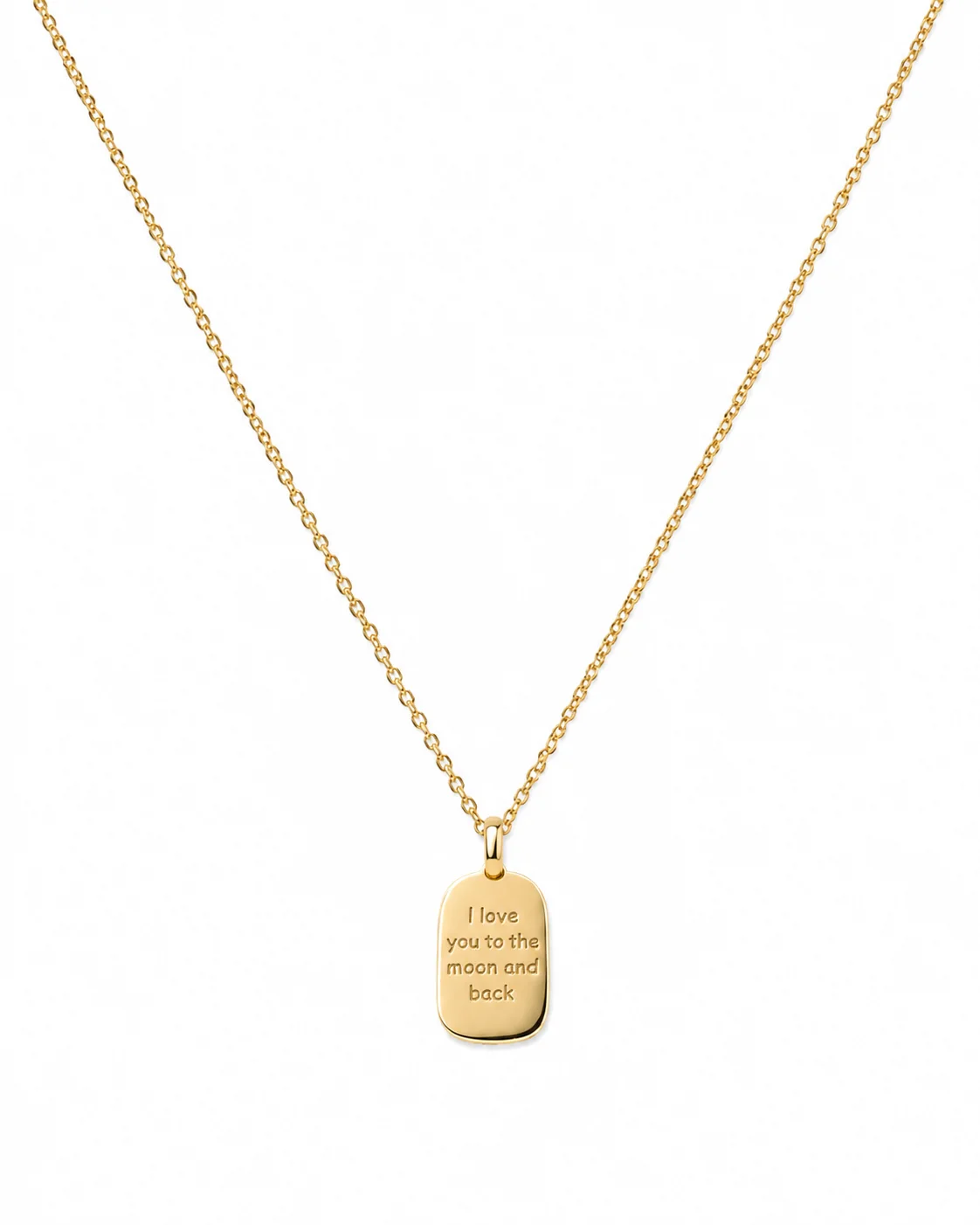 Collar placa inglesa en acero inoxidable