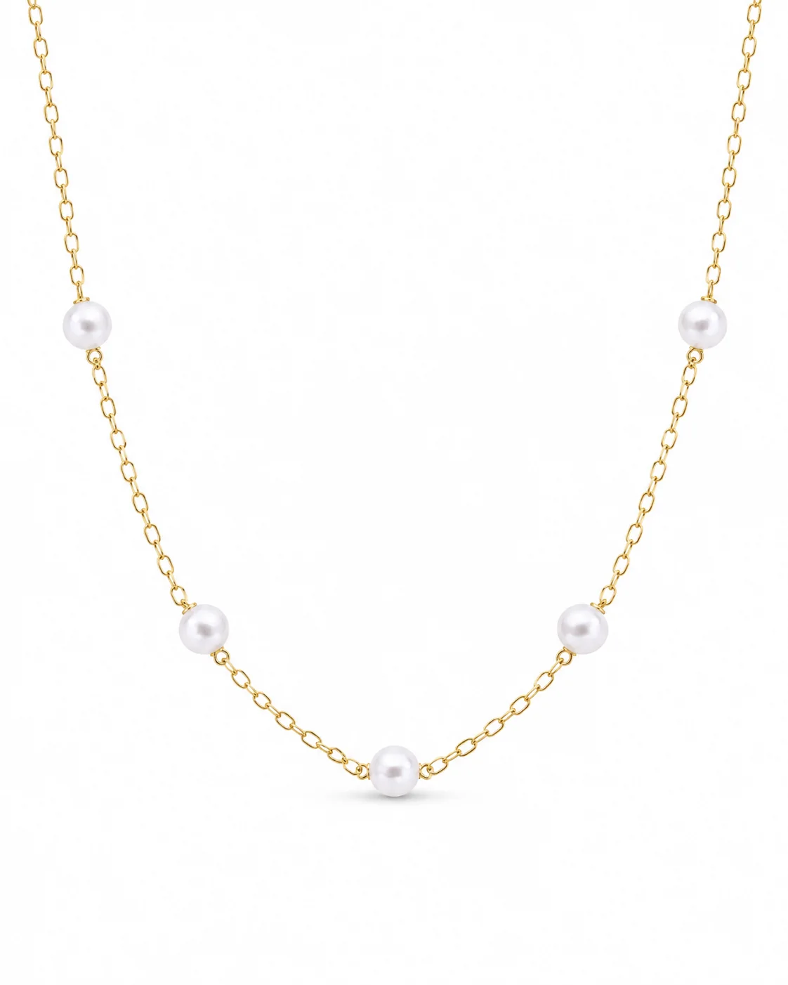 collar perlas simple