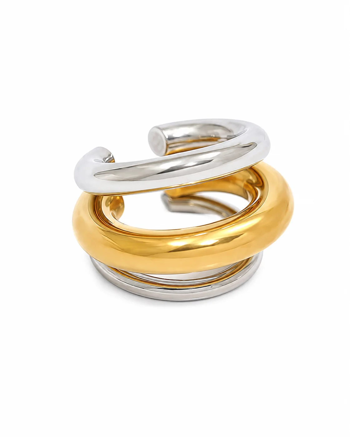 ear cuff bicolor