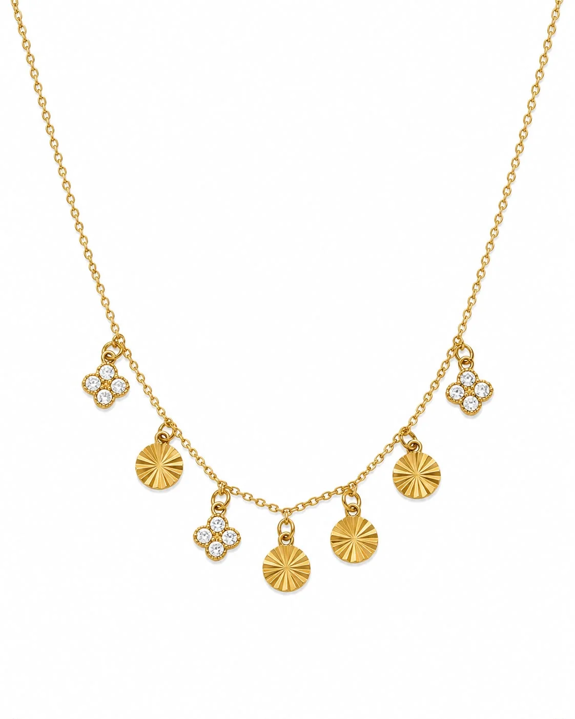 Collar flor de luz