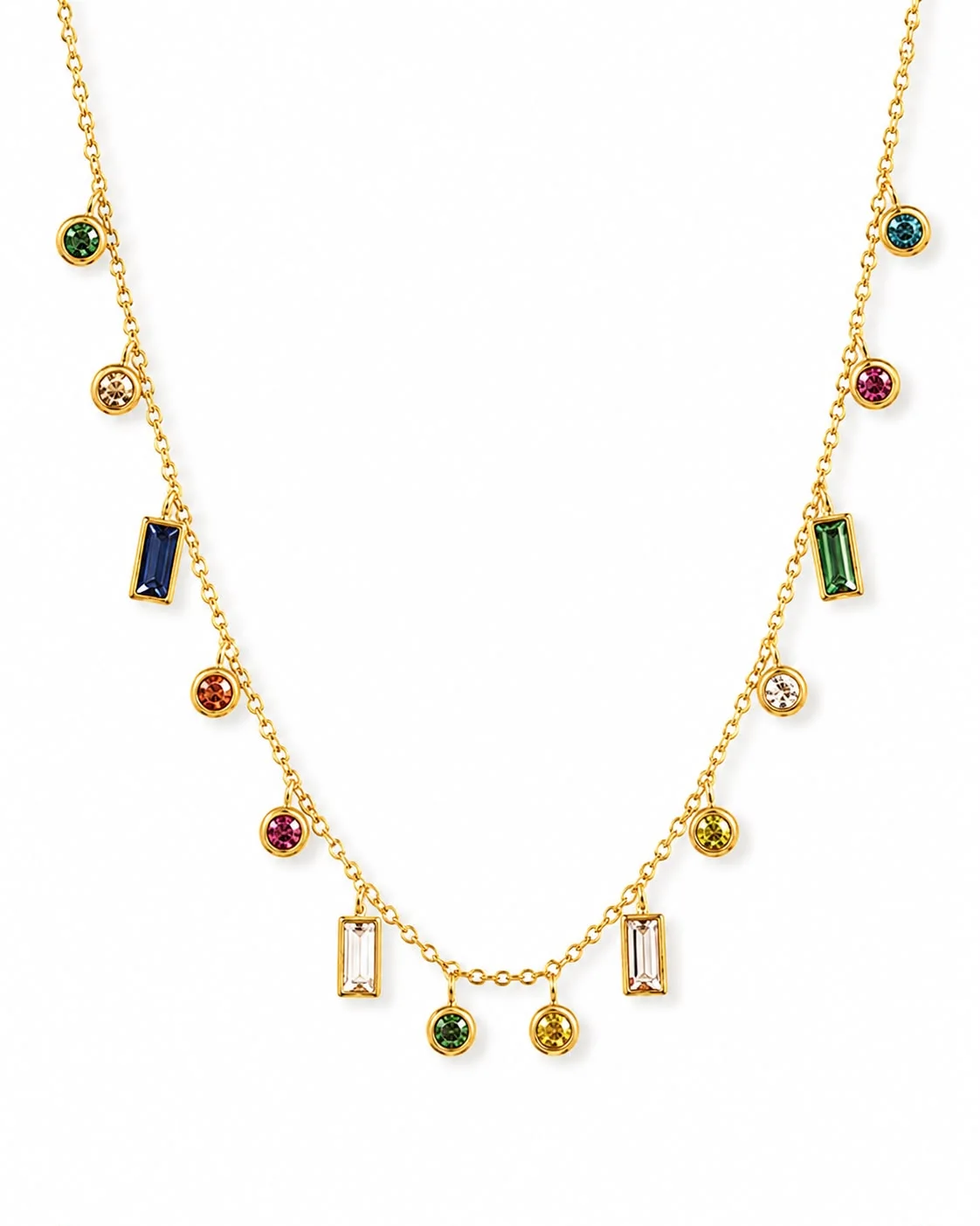 Collar figaro asimetrica
