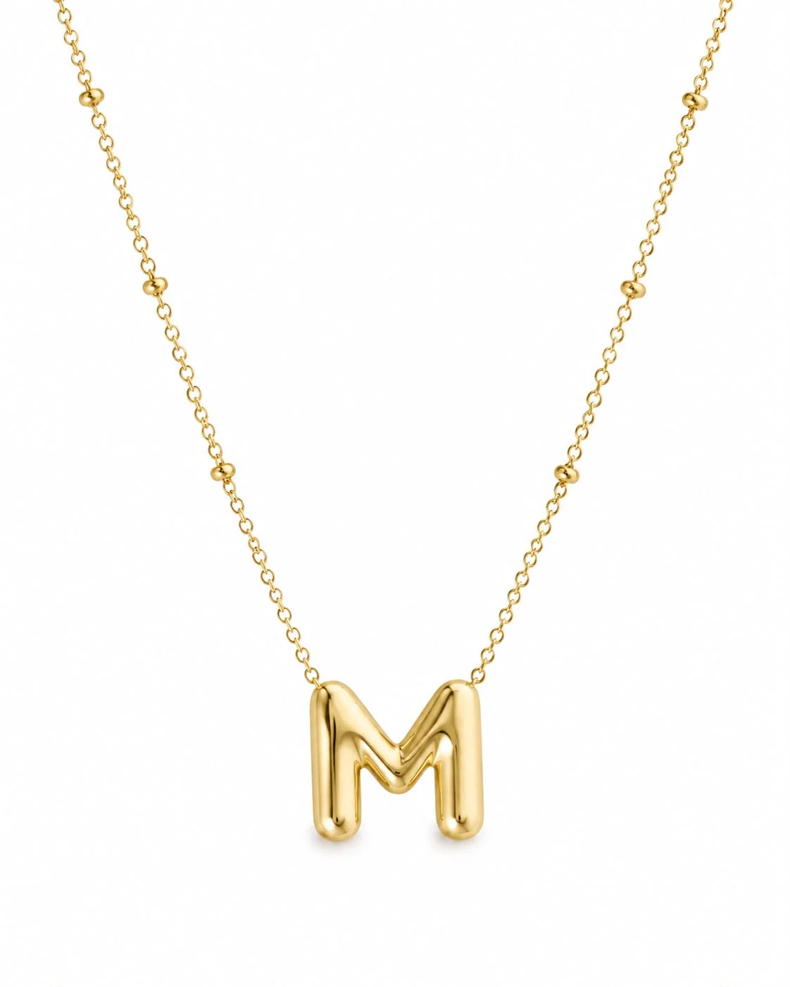 Collar con inicial M