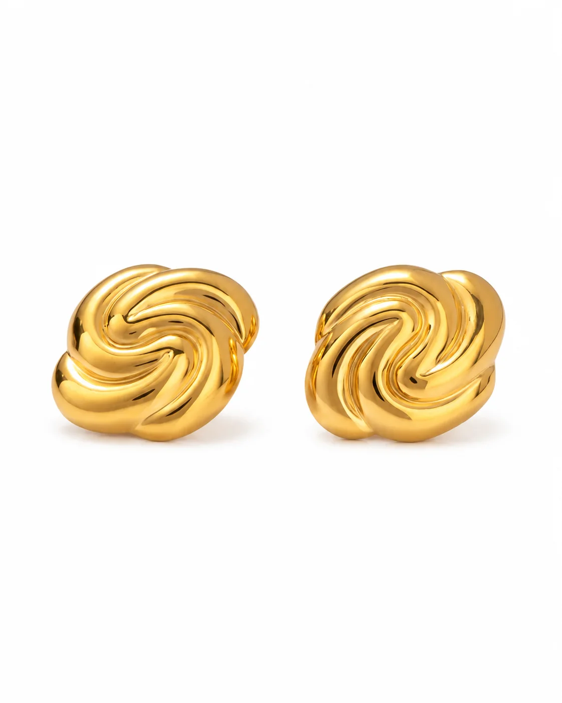 Aretes elegante dorados