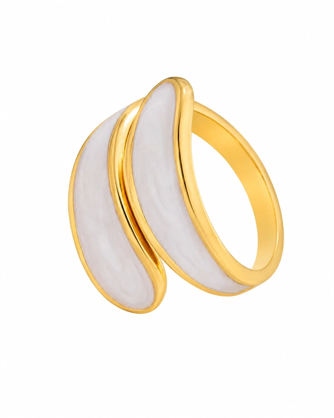 Anillo perla nacarada ajustable