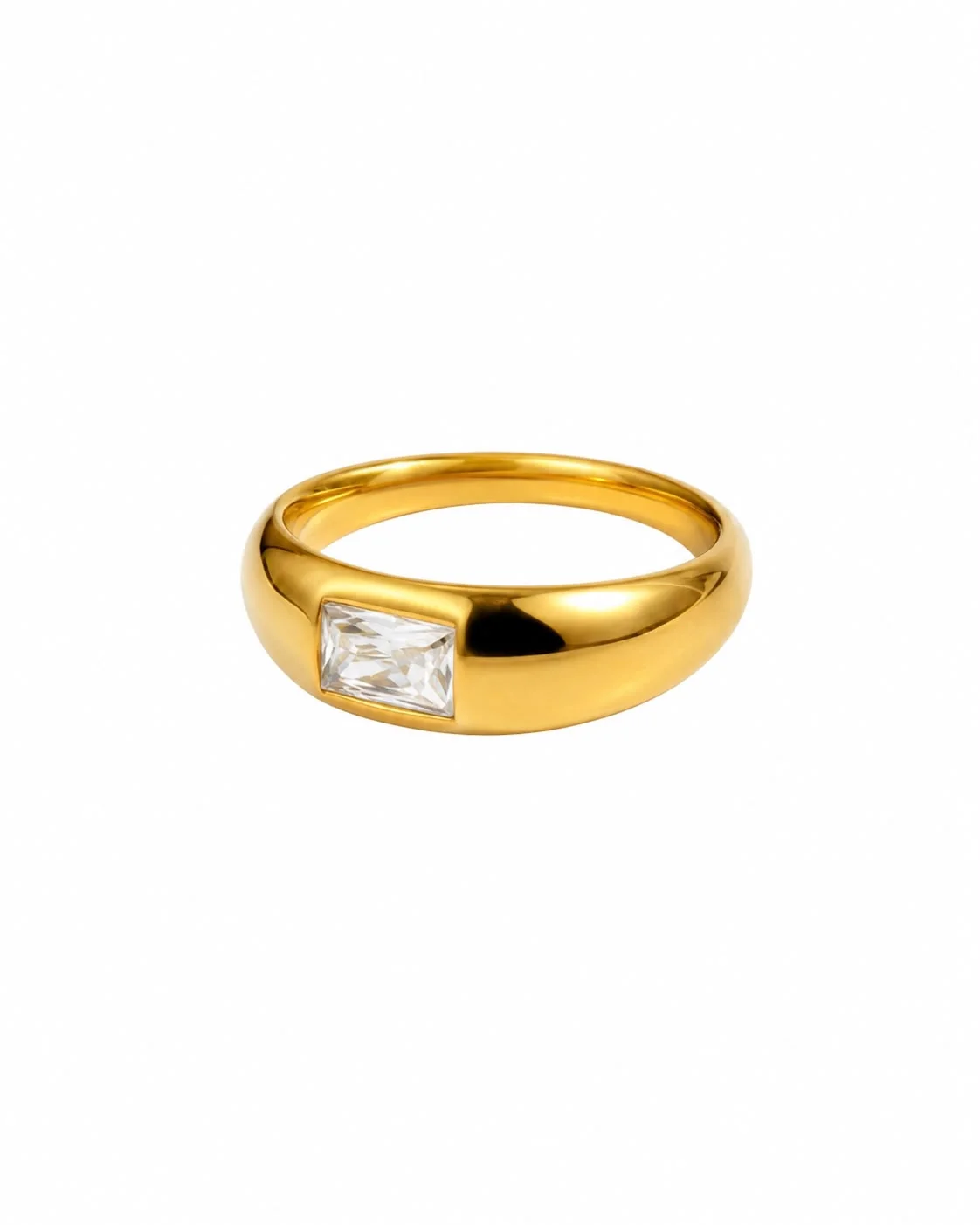 Anillo elegante con diamante