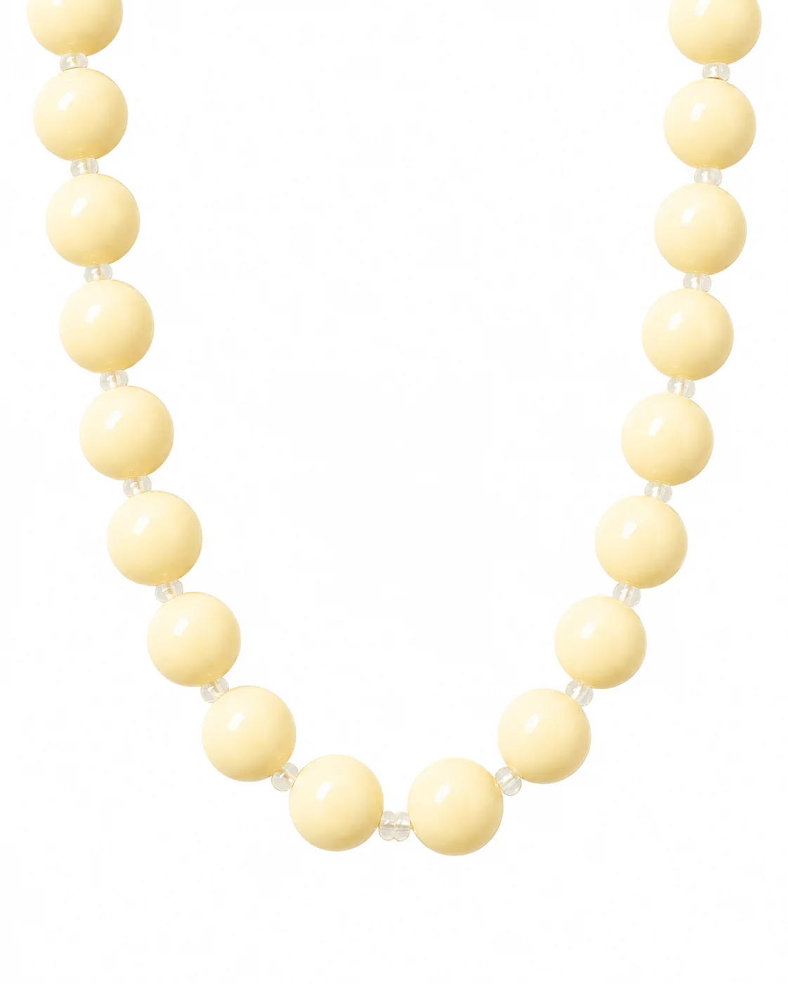 Collar de chicle amarillo